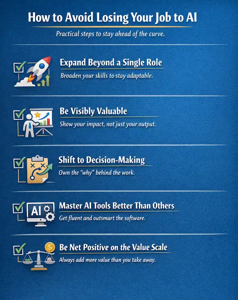 How to Avoid Losing Your Job to Al